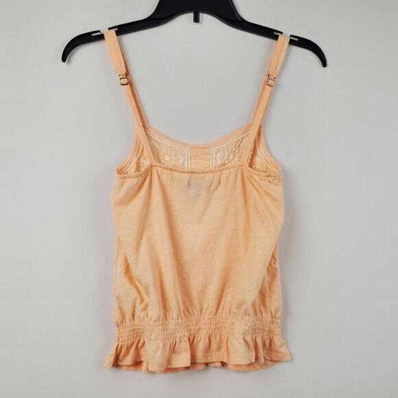 American Eagle Girls XS Peach Tank Top Shirt - Picture 2 of 3
